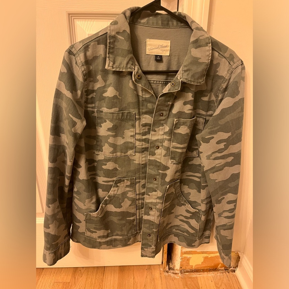 Camo Jean jacket